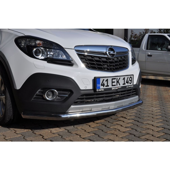 Bara protectie fata Opel Mokka 12-14 ┬á- ARP TETRI, Chrome - imagine 5