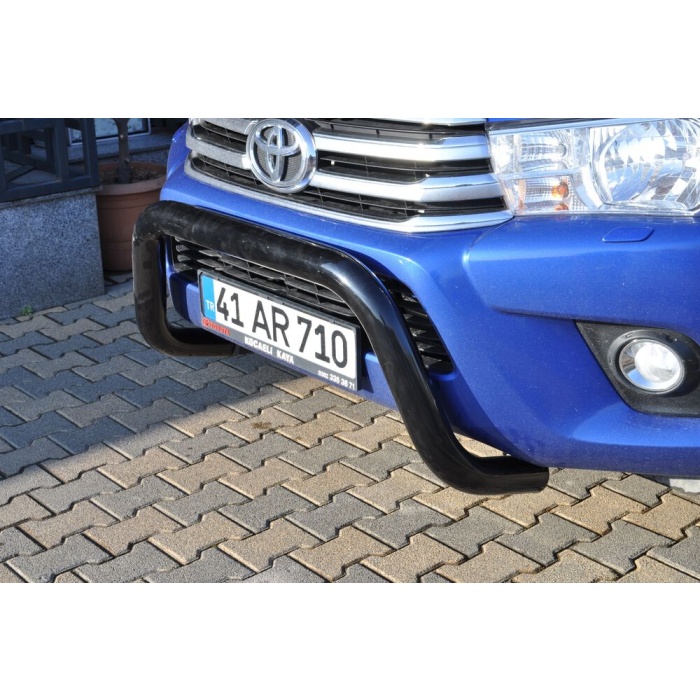 BullBar fata Toyota Hilux 15-Prezent - ARP DINAMIC, NEGRU - imagine 4