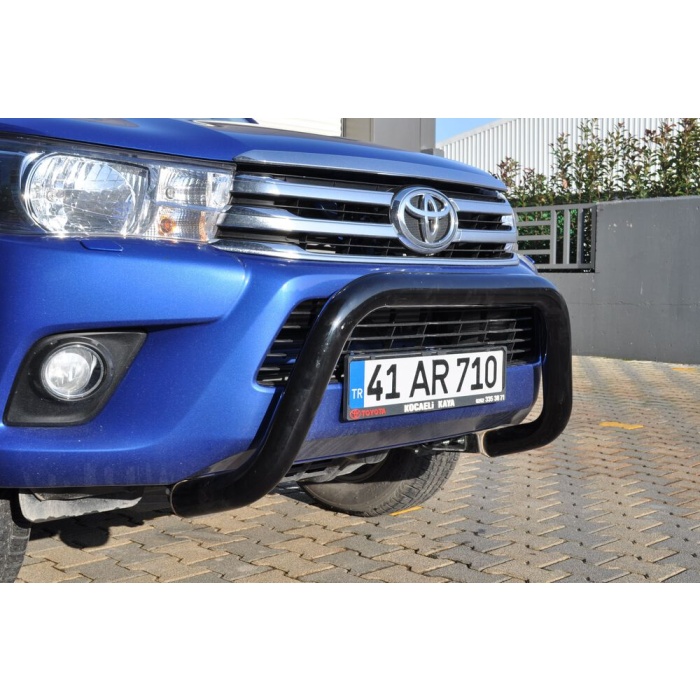 BullBar fata Toyota Hilux 15-Prezent - ARP DINAMIC, NEGRU - imagine 2