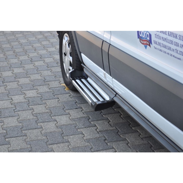 Praguri Laterale Ford Transit LWB-MWB 14 -> - ARP Ronesans Silver - imagine 11