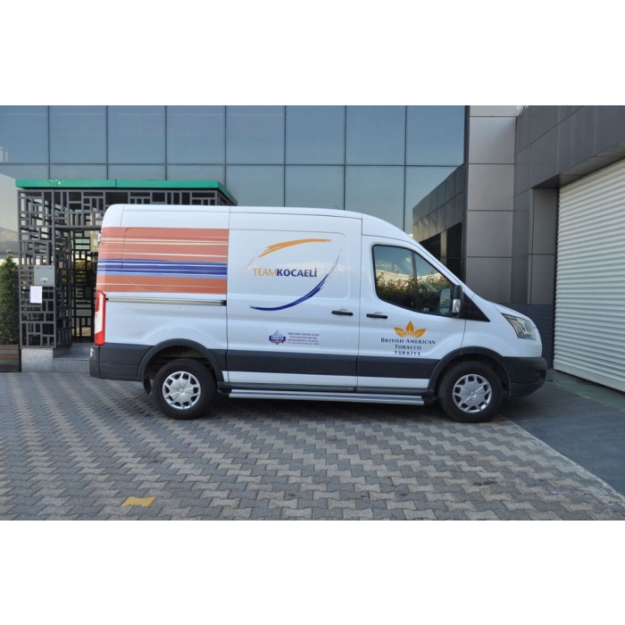 Praguri Laterale Ford Transit LWB-MWB 14 -> - ARP Ronesans Silver - imagine 7
