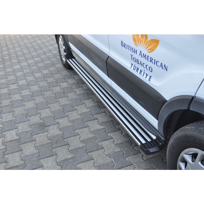 Praguri Laterale Ford Transit SWB 14 -> - ARP Ronesans Silver - imagine 4