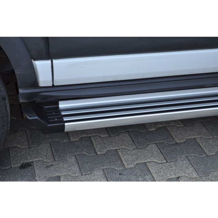 Praguri Laterale Ford Transit LWB-MWB 14 -> - ARP Ronesans Silver - imagine 3