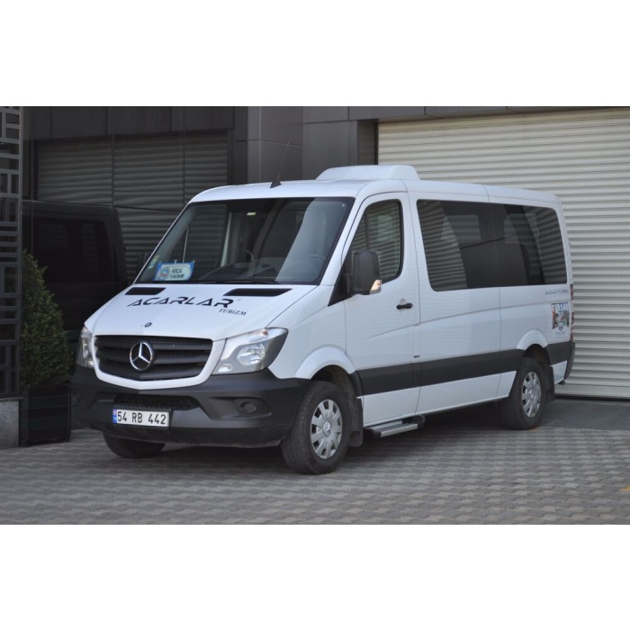 Praguri Laterale Mercedes Sprinter LWB 14 -> - ARP Ronesans Silver - imagine 6