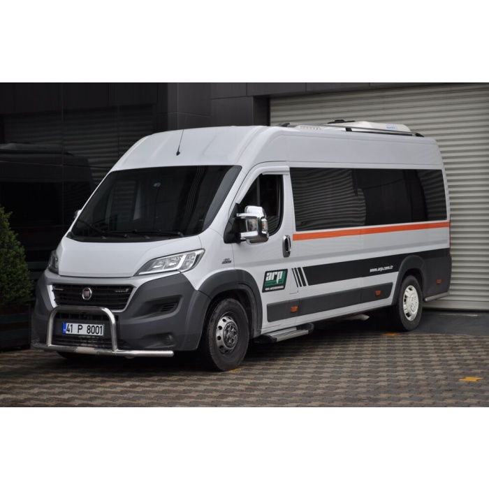 Praguri Laterale Fiat Ducato SWB-MWB-LWB 15 -> - ARP Ronesans Silver - imagine 5