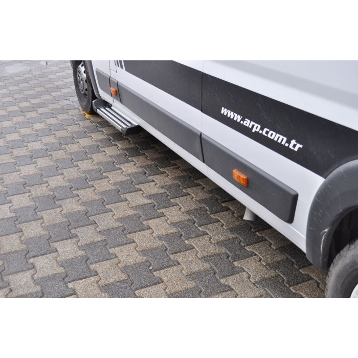 Praguri Laterale Fiat Ducato SWB-MWB-LWB 15 -> - ARP Ronesans Silver - imagine 3