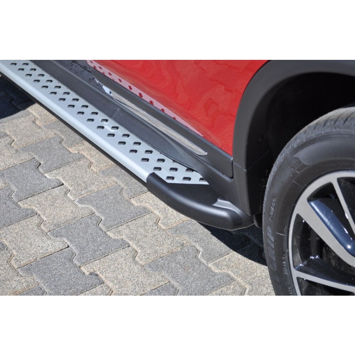 Praguri Laterale Nissan X-Trail 17 -> - ARP Artemis Silver - imagine 8