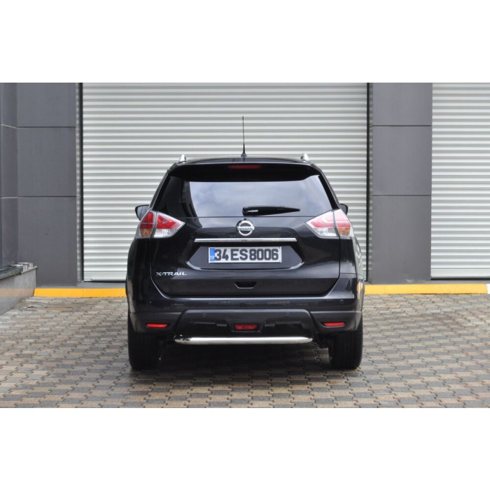 Bara de protectie spate Nissan X-Trail 14-Prezent - ARP PLUTON - Chrome - imagine 2