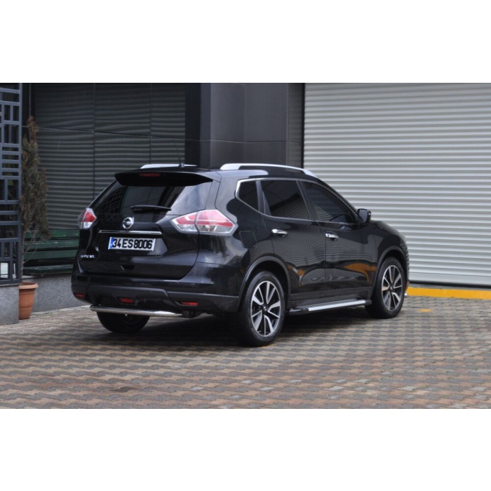 Bara de protectie spate Nissan X-Trail 14-Prezent - ARP PLUTON - Chrome - imagine 3
