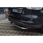 Bara de protectie spate Nissan X-Trail 14-Prezent - ARP PLUTON - Chrome - imagine 4