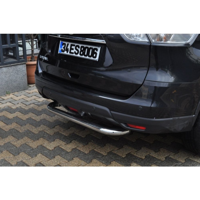 Bara de protectie spate Nissan X-Trail 14-Prezent - ARP PLUTON - Chrome - imagine 4