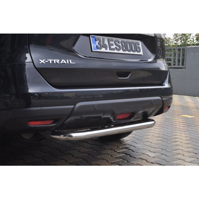 Bara de protectie spate Nissan X-Trail 14-Prezent - ARP PLUTON - Chrome - imagine 6