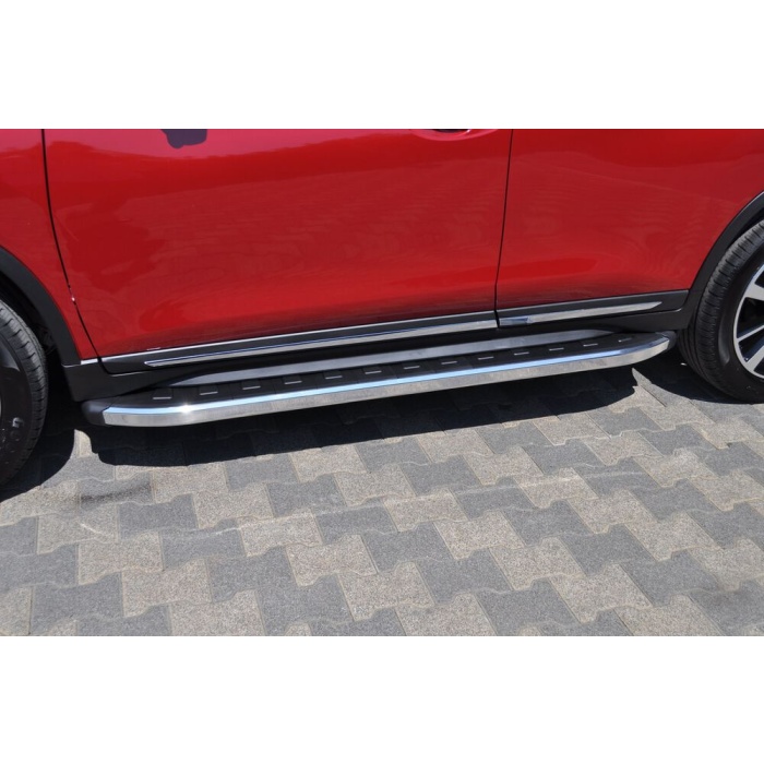 Praguri Laterale Nissan X-Trail 17 -> - ARP Newstar Chrome - imagine 8