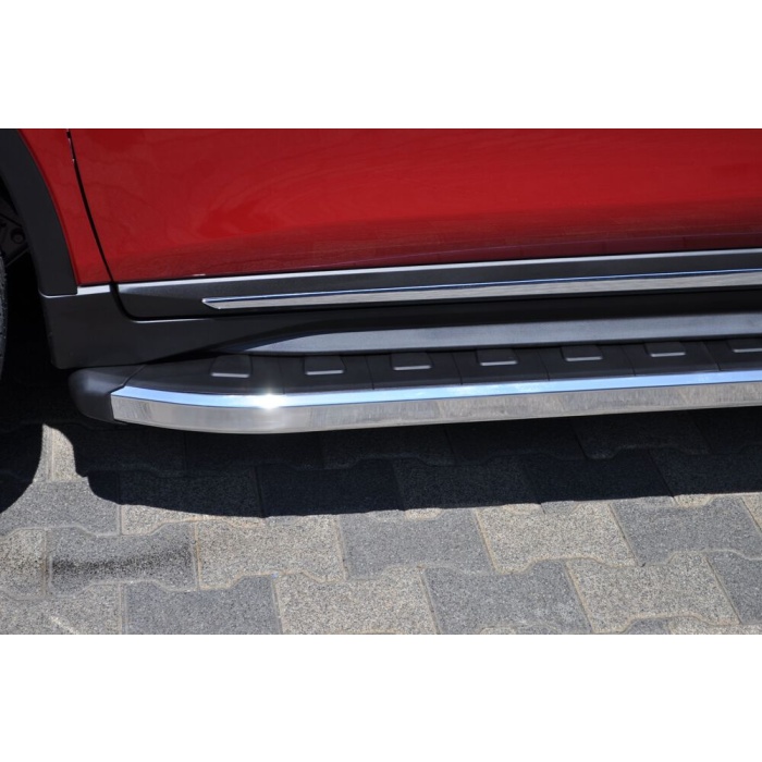 Praguri Laterale Nissan X-Trail 17 -> - ARP Newstar Chrome - imagine 6