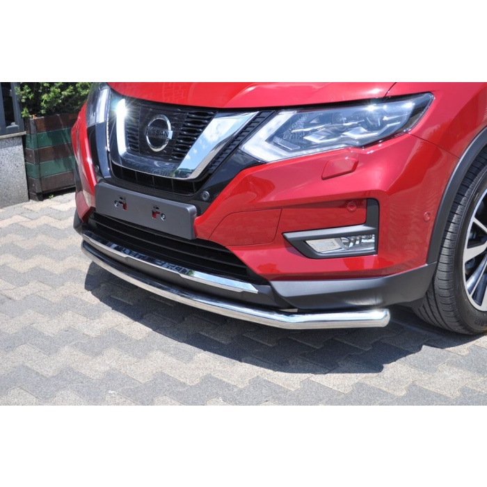 Bara protectie fata Nissan X-Trail 17-Prezent ┬á- ARP TETRI, Chrome - imagine 4