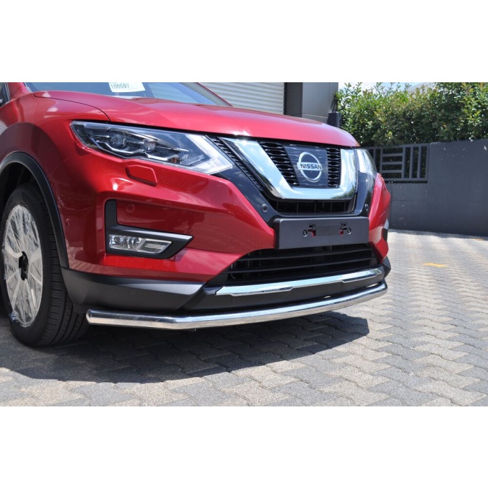 Bara protectie fata Nissan X-Trail 17-Prezent ┬á- ARP TETRI, Chrome - imagine 2