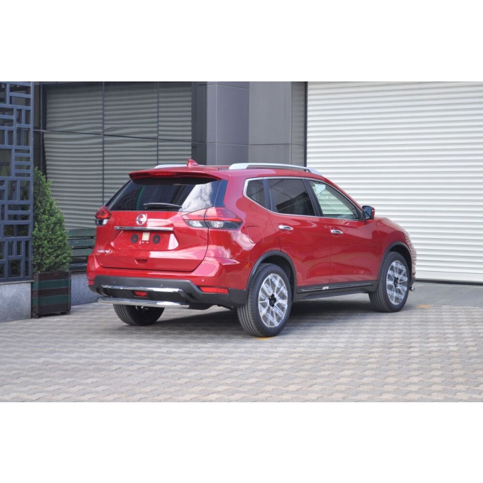 Bara de protectie spate Nissan X-Trail 17-Prezent - ARP PLUTON - Chrome - imagine 3