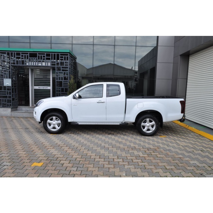 Praguri Laterale Isuzu D-Max  Space Cab  12 -> - ARP Artemis Silver - imagine 9