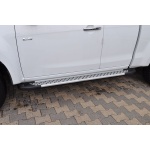 Praguri Laterale Isuzu D-Max  Space Cab  12 -> - ARP Artemis Silver - imagine 8