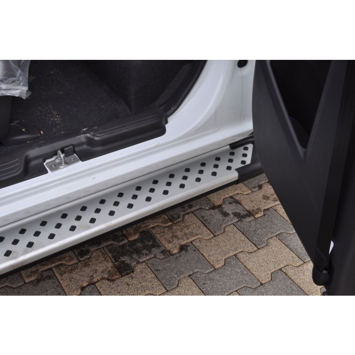 Praguri Laterale Isuzu D-Max  Space Cab  12 -> - ARP Artemis Silver - imagine 11