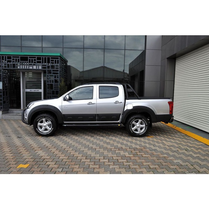 Praguri laterale Isuzu D-Max 12-Prezent - ARP PREMIUM Negru - imagine 15