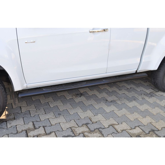 Praguri laterale Isuzu D-Max Spacecab 12-Prezent - ARP PREMIUM Negru - imagine 3