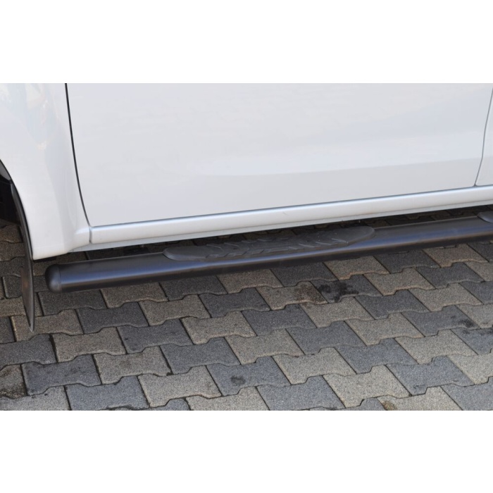 Praguri laterale Isuzu D-Max Spacecab 12-Prezent - ARP PREMIUM Negru - imagine 4