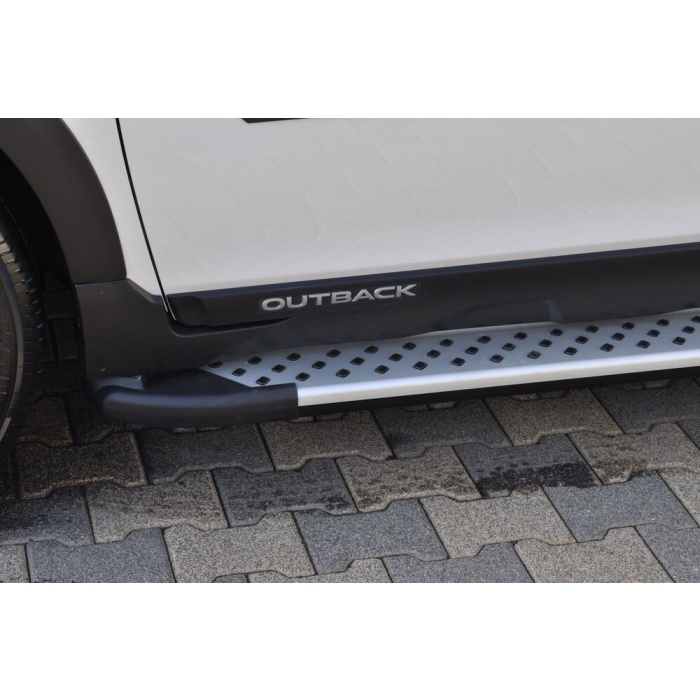 Praguri Laterale Subaru Outback 15 -> - ARP Artemis Silver - imagine 10