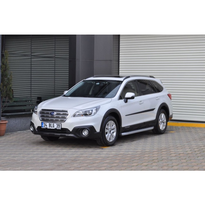 Praguri Laterale Subaru Outback 15 -> - ARP Newstar Grey - imagine 12