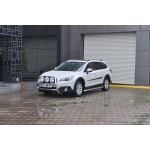 Bullbar fata Subaru OUTBACK [15-Prezent] - ARP KUNGSBACKA, Chrome, cu suporti pentru LEDbar-uri sau Proiectoare - imagine 5