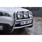 Bullbar fata Subaru OUTBACK [15-Prezent] - ARP KUNGSBACKA, Chrome, cu suporti pentru LEDbar-uri sau Proiectoare - imagine 3