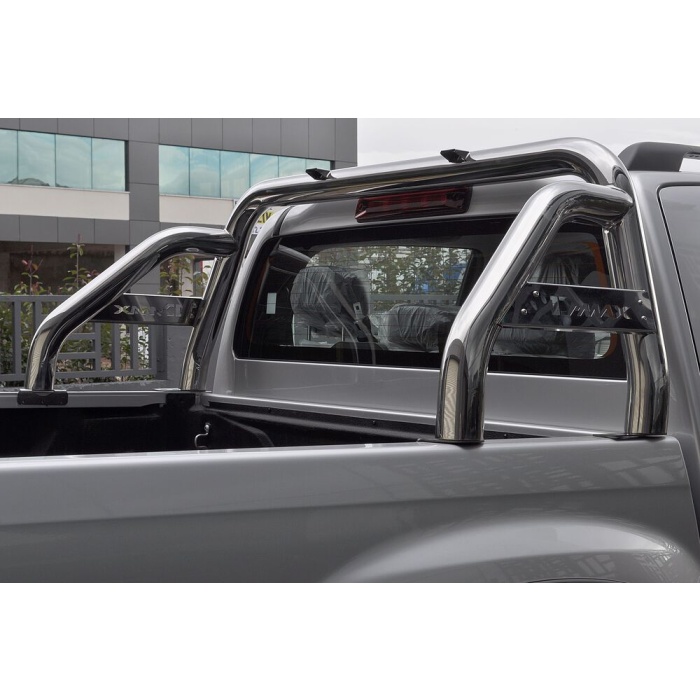 Rollbar Isuzu D-Max Space Cab 12-Prezent din otel inoxidabil - ARP TWILIGHT, chrome - imagine 5