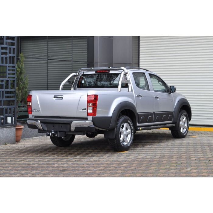 Rollbar Isuzu D-Max 12-Prezent din otel inoxidabil - ARP TWILIGHT, chrome - imagine 3