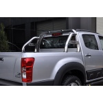Rollbar Isuzu D-Max Space Cab 12-Prezent din otel inoxidabil - ARP TWILIGHT, chrome - imagine 3