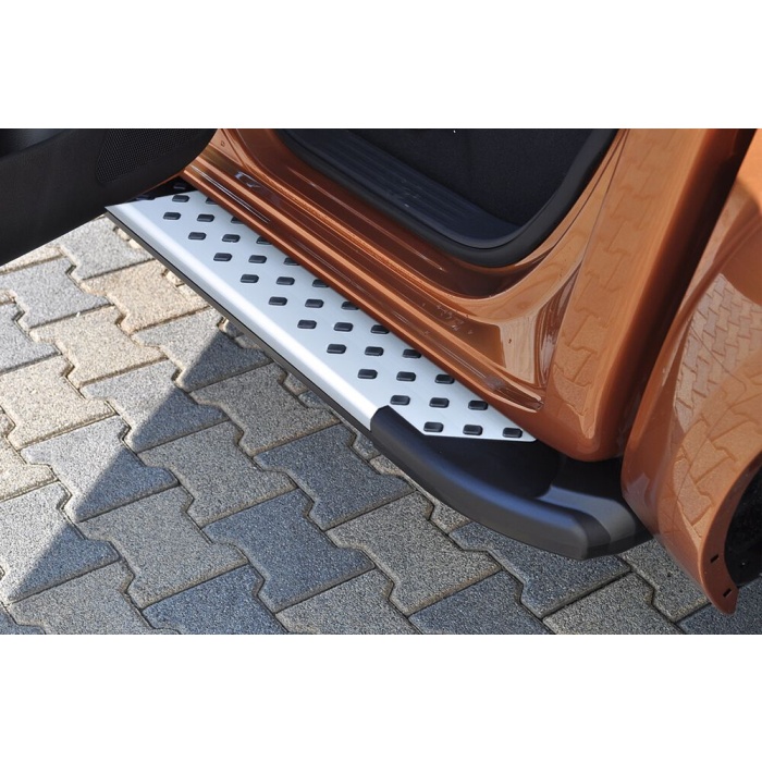 Praguri Laterale Nissan Navara 15 -> - ARP Artemis Silver - imagine 9
