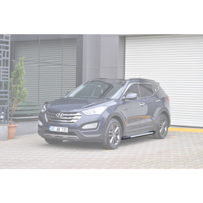 Praguri Laterale Hyundai Santa Fe 13 -> - ARP Artemis Silver - imagine 8