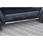 Praguri laterale Volkswagen Amarok 10-15 - ARP PREMIUM Chrome - imagine 2