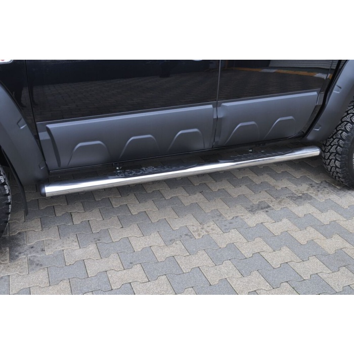 Praguri laterale Volkswagen Amarok 10-15 - ARP PREMIUM Chrome - imagine 2