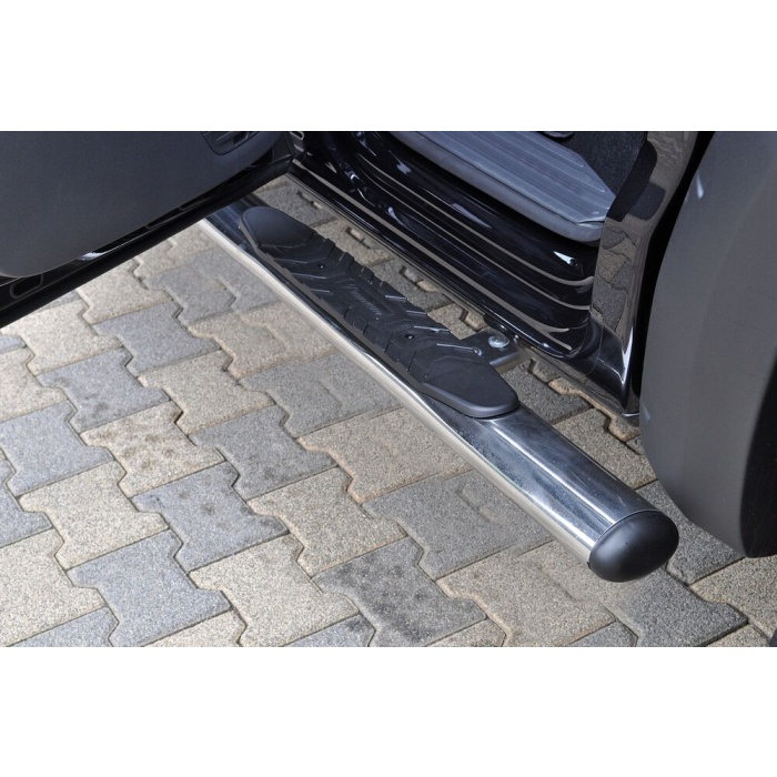 Praguri laterale Volkswagen Amarok 10-15 - ARP PREMIUM Chrome - imagine 8