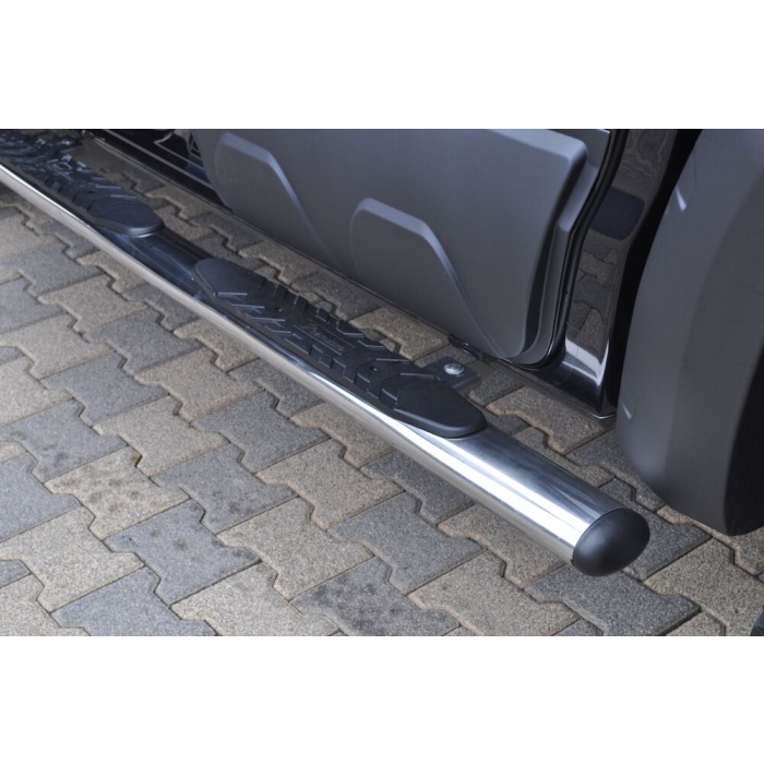 Praguri laterale Volkswagen Amarok 10-15 - ARP PREMIUM Chrome - imagine 11