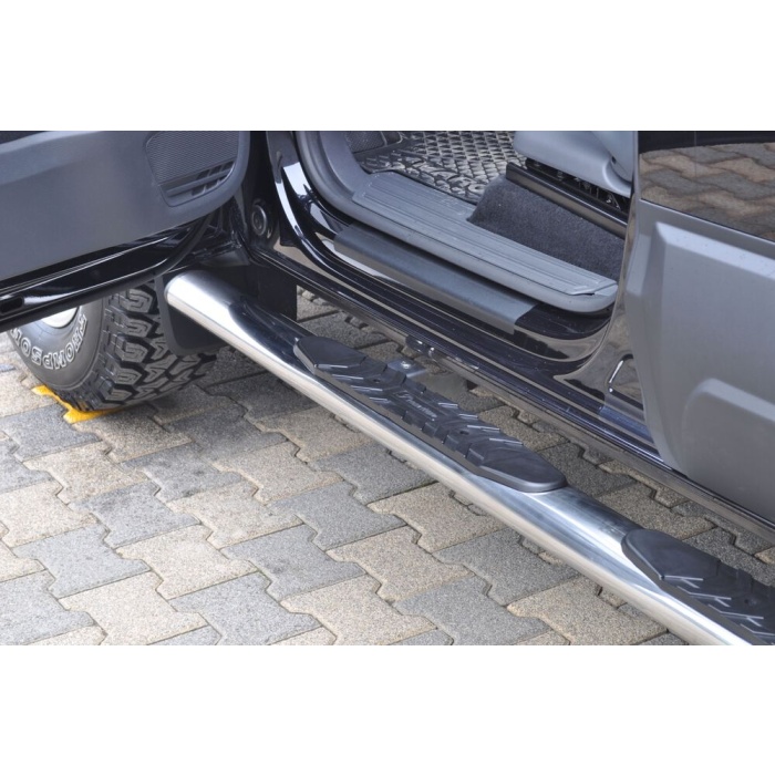 Praguri laterale Volkswagen Amarok 10-15 - ARP PREMIUM Chrome - imagine 9