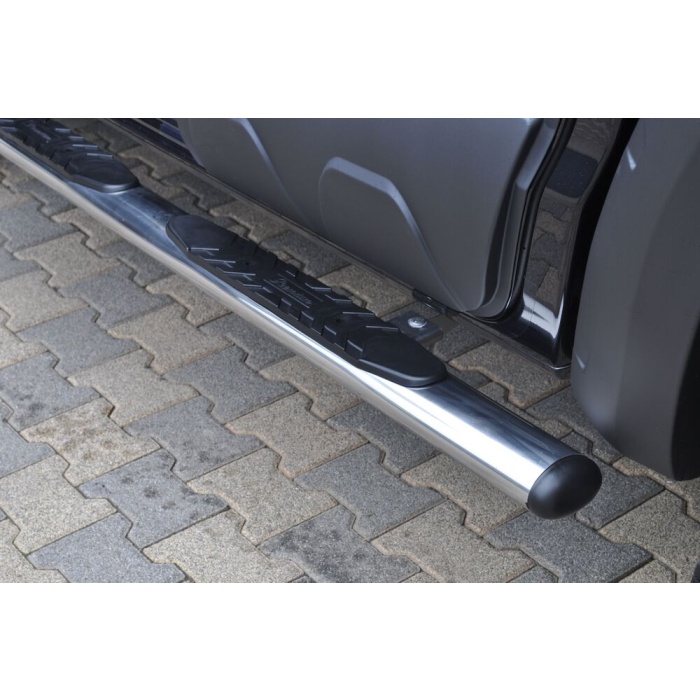 Praguri laterale Volkswagen Amarok 10-15 - ARP PREMIUM Chrome - imagine 4