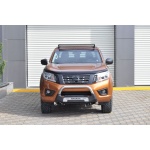 Bullbar fata Nissan NAVARA [15-Prezent] - ARP AMAZON, Negru - Chrome - imagine 4