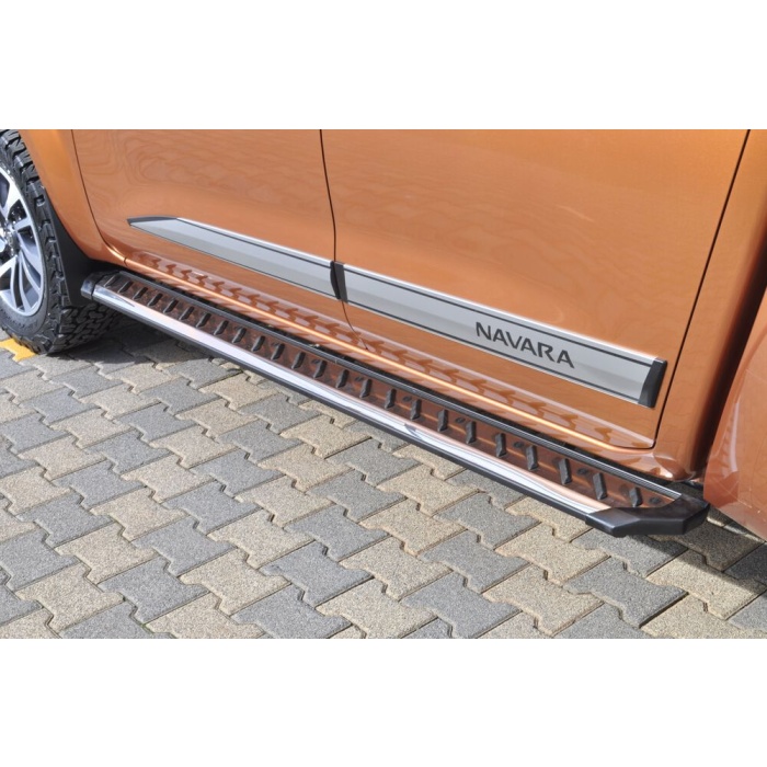 Praguri Laterale Nissan Navara 15 -> - ARP Northstar Chrome - imagine 7