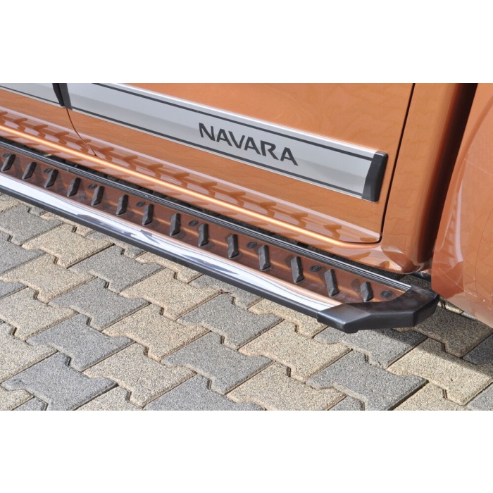 Praguri Laterale Nissan Navara 15 -> - ARP Northstar Chrome - imagine 9