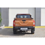 Bara de protectie spate Nissan Navara 15-Prezent- ARP TITANIC Negru - Chrome - imagine 5