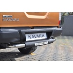 Bara de protectie spate Nissan Navara 15-Prezent- ARP TITANIC Negru - Chrome - imagine 3