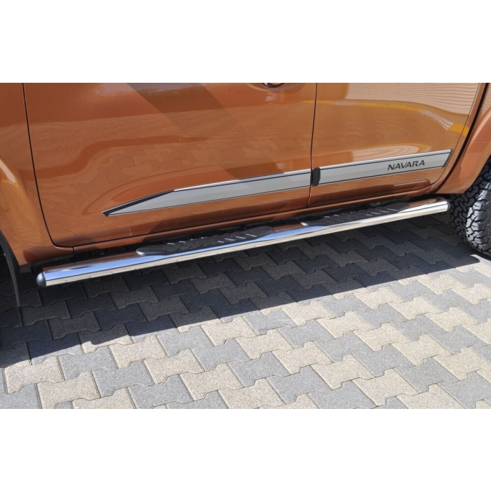 Praguri laterale Nissan Navara 15-Prezent - ARP PREMIUM Chrome - imagine 4