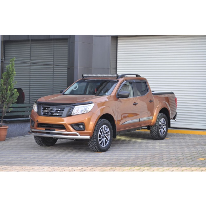 Bara protectie fata Nissan Navara 15-Prezent - ARP ARROW, Chrome - imagine 2