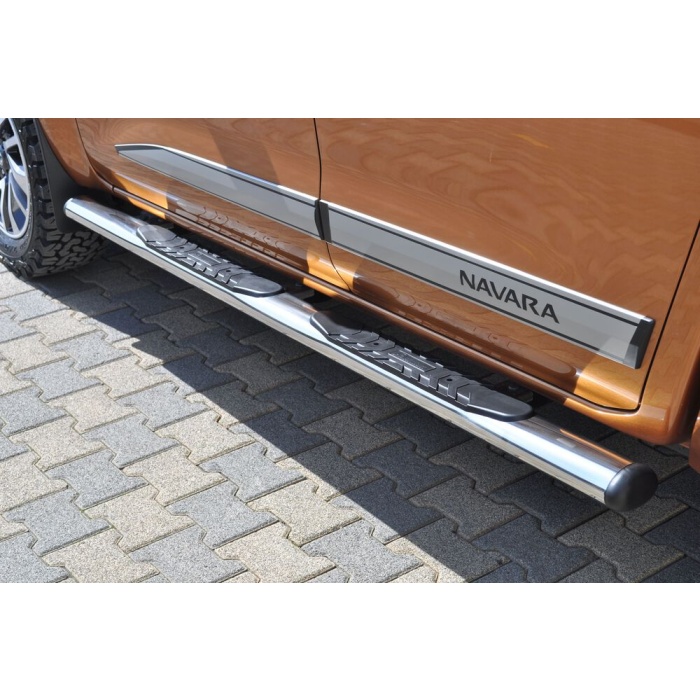 Praguri laterale Nissan Navara 15-Prezent - ARP PREMIUM Chrome - imagine 6